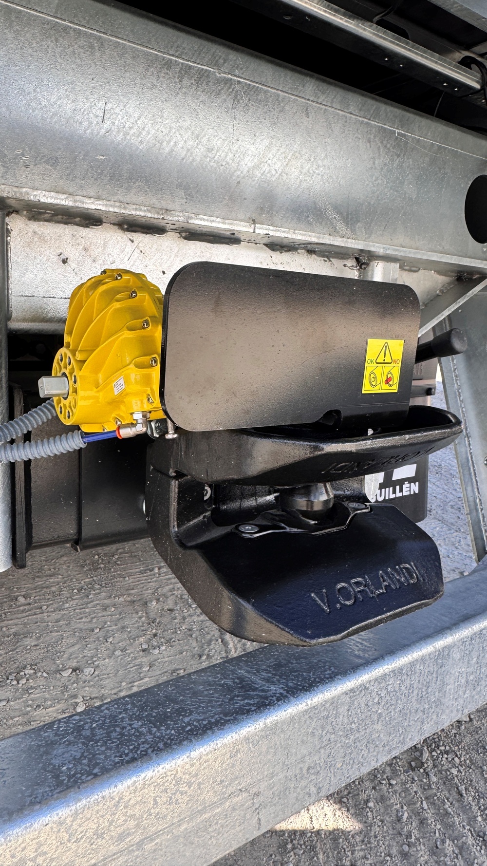 Enganche Apertura Neumatica